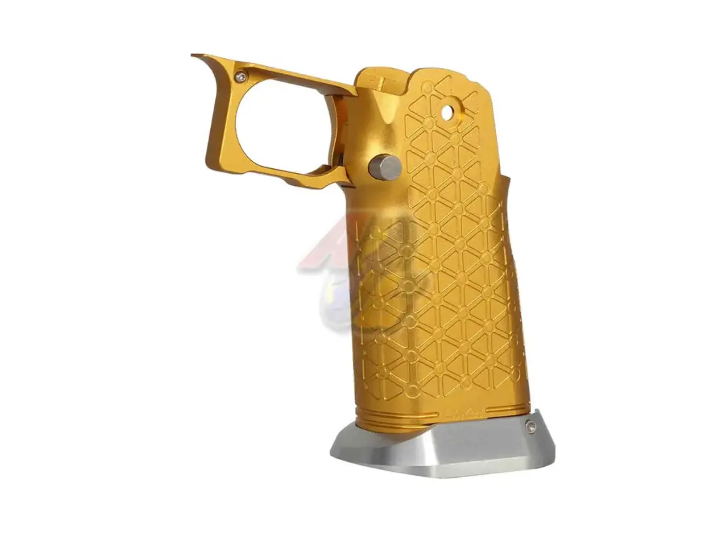 5KU CNC Aluminum Grip Type.8 For Tokyo Marui Hi-Capa Series GBB (Gold)