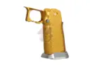5KU CNC Aluminum Grip Type.8 for Tokyo Marui Hi-Capa Series GBB (Gold)