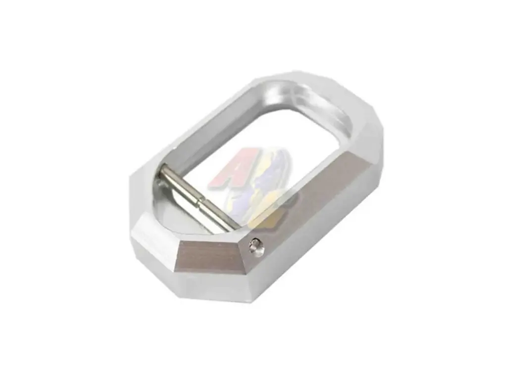 5KU DOM Style Aluminum Magwell For Tokyo Marui Hi-Capa Series GBB (Silver)