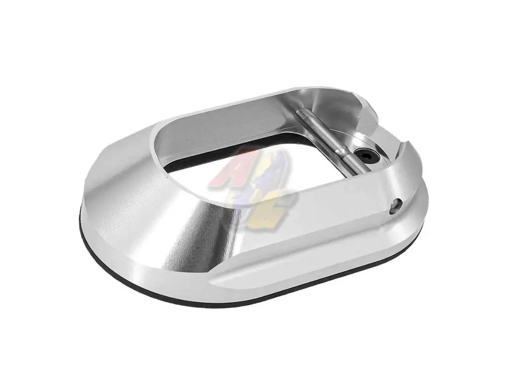 Revanchist Airsoft Aluminum Limcat Style XL Magwell for Tokyo Marui Hi-Capa Series GBB (Silver)