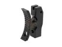 Revanchist Airsoft CNC Aluminum Adjustable Trigger Type J for Tokyo Marui Hi-Capa Series GBB (Black)