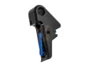 Revanchist Airsoft CNC Aluminum Flat Trigger Set (Black Body) for Umarex Walther PDP GBB (Blue)