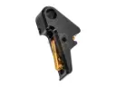 Revanchist Airsoft CNC Aluminum Flat Trigger Set (Black Body) for Umarex Walther PDP GBB (Gold)