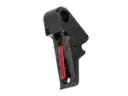 Revanchist Airsoft CNC Aluminum Flat Trigger Set (Black Body) for Umarex Walther PDP GBB (Red)