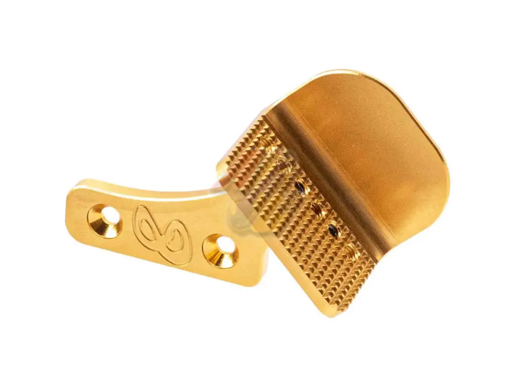 Revanchist Airsoft INF Style Adjustable Thumb Rest V2 for Hi-Capa Series GBB (Gold)