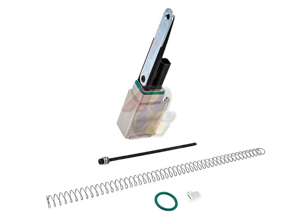 Revanchist Airsoft Aluminum Magazine Extension for Tokyo Marui Hi-Capa Gas Magazine (Silver)