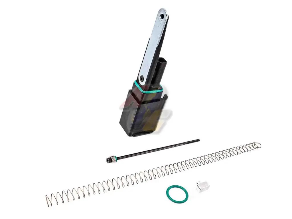 Revanchist Airsoft Aluminum Magazine Extension for Tokyo Marui Hi-Capa Gas Magazine (Black)