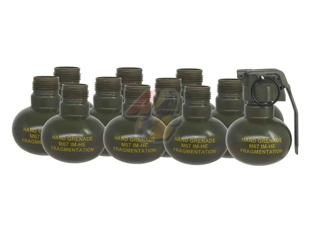 APS Thunder C M67 Style Airsoft Grenade Complete Pack