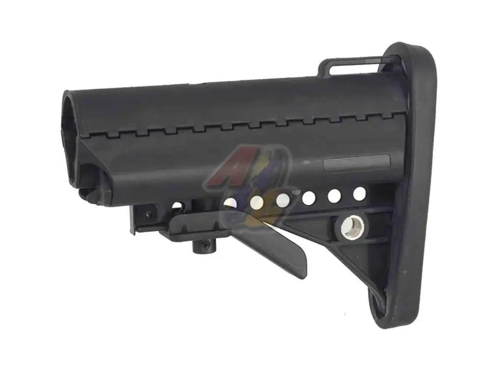 E&C VT Style Retractable Crane Stock For M4 Series AEG (Black)