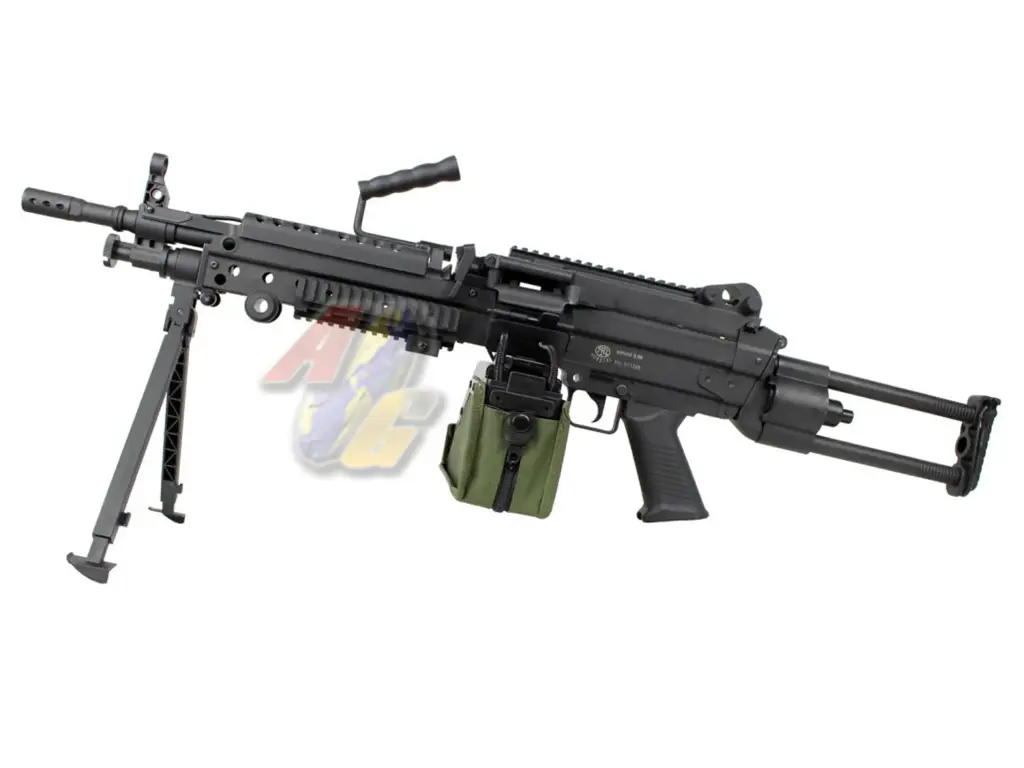 S&T M249 PARA Sports Line AEG BK with Box Magazine (No Marking)