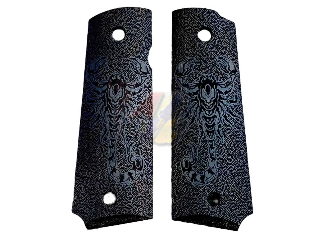FCW Poisonous Insect 1911 Wood Grip - Scorpion