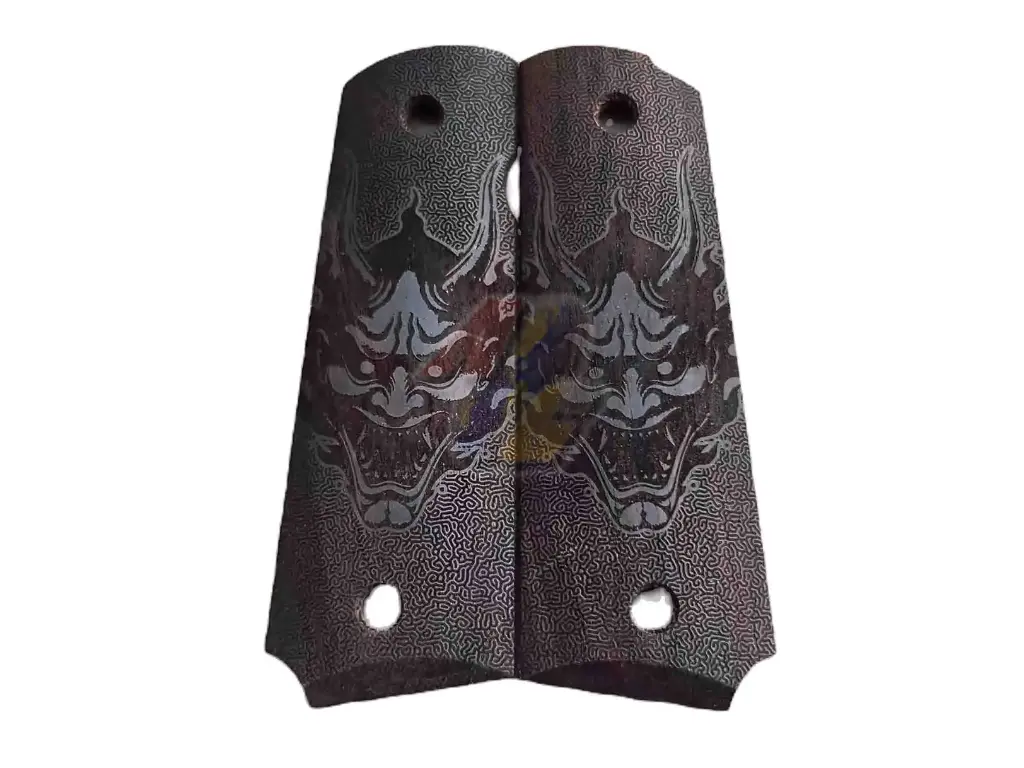 FCW Samurai Style 1911 GBB Wood Grip - Type B