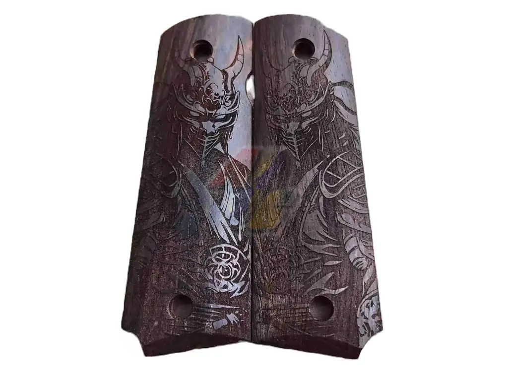 FCW Samurai Style 1911 GBB Wood Grip - Type A
