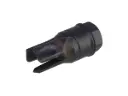 E&C Micro 3-Prong Flash Hider (14mm-)
