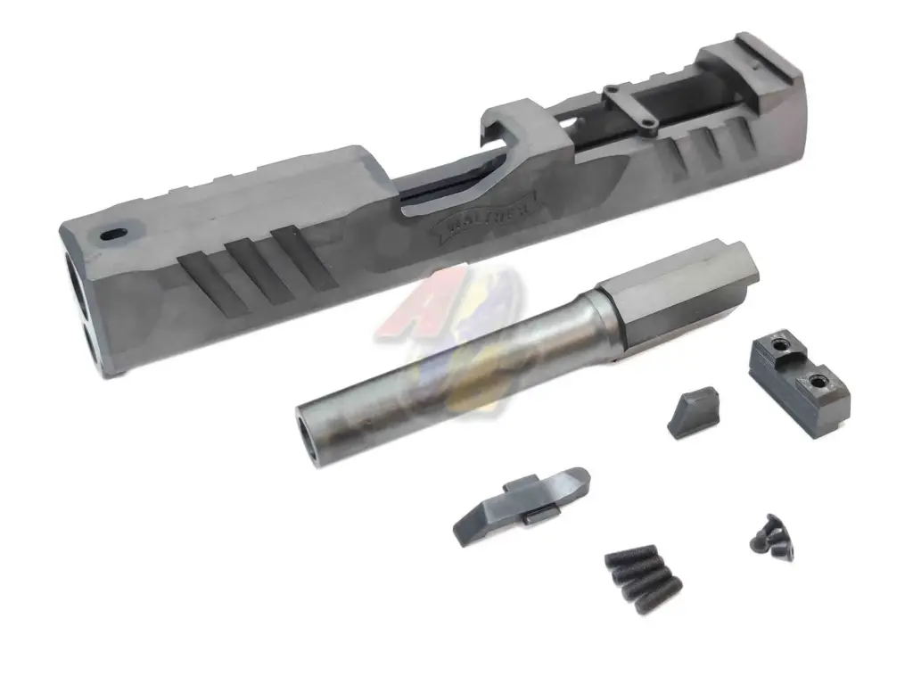 Z ARMS P14K Style Steel Slide Kit For Umarex Walther PDP GBB (DLC Coating)