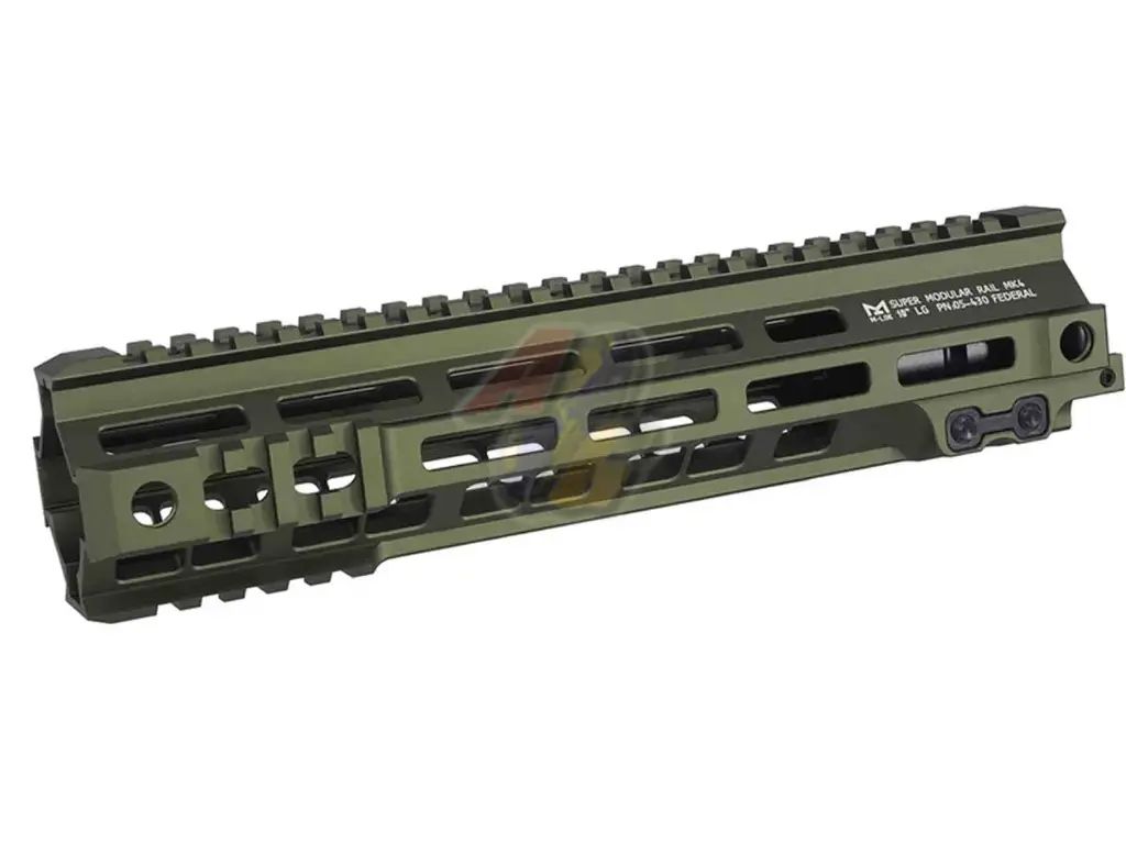 E&C 10" SMR MK4 M-Lok Handguard - GR