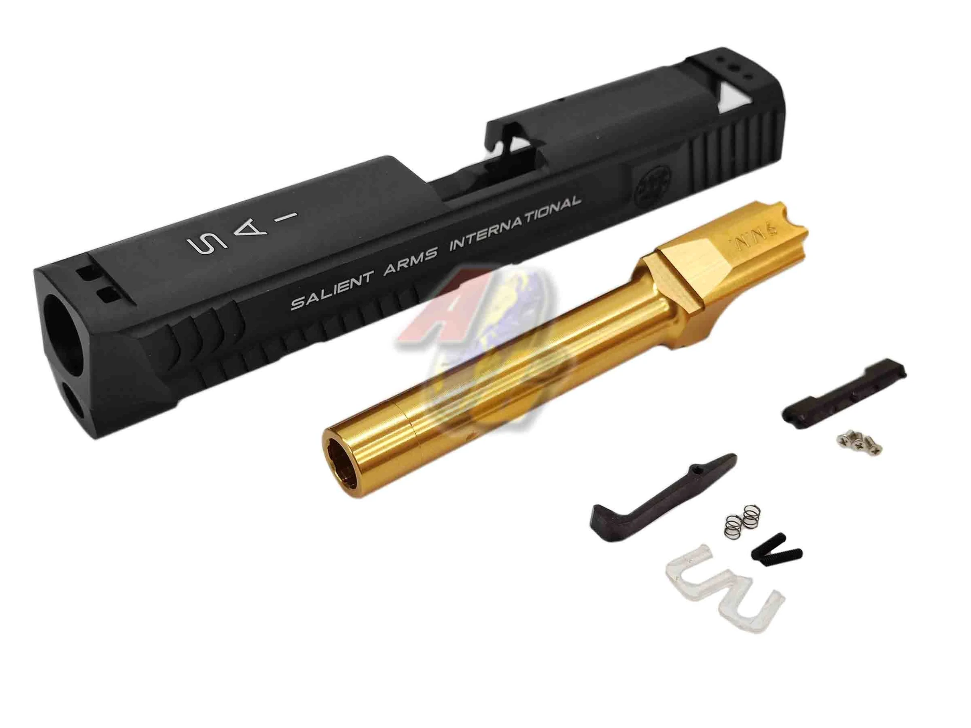 [DET-SL-MP906BK] Detonator CNC Aluminum M&P9 Slide Set for Tokyo Marui M&P9 GBB  (S-Style 4.25)