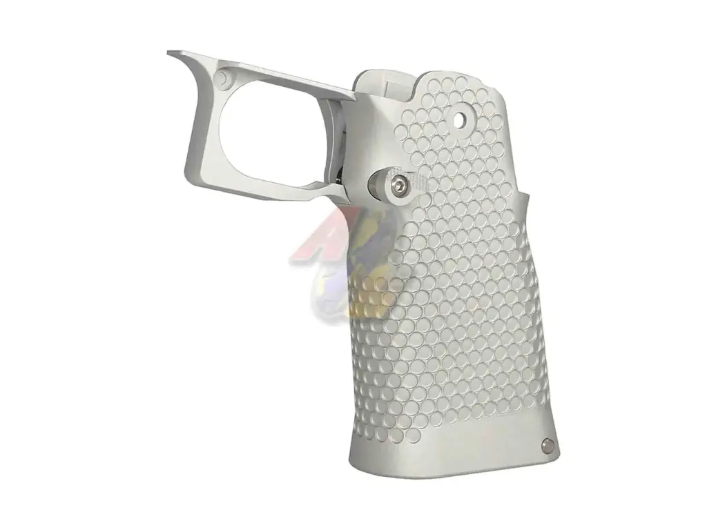 Bomber CNC Aluminum Infinity Micro Pocket Style Compact Grip for Tokyo Marui Hi-Capa Series GBB - SV