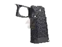 Bomber CNC Aluminum Infinity Micro Pocket Style Compact Grip for Tokyo Marui Hi-Capa GBB Series - BK