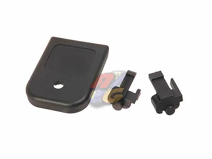 Guarder Standard Magazine Base for Tokyo Marui/ KJ Work Glock GBB Series - BK