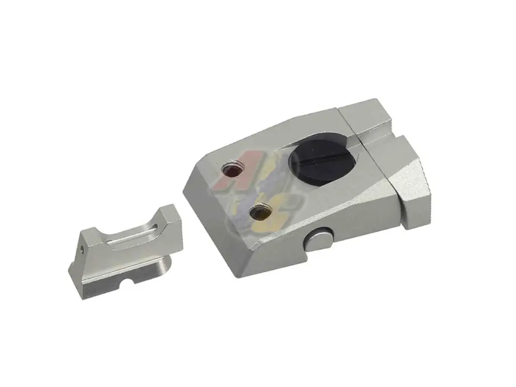 5KU Aluminum Fiber Sight Set For KJ Shadow 2 GBB (Silver)