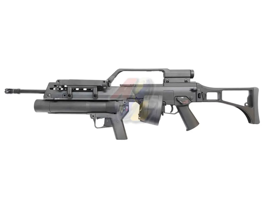 AGT Custom G36 AEG with Classic Army Grenade Launcher and Scope