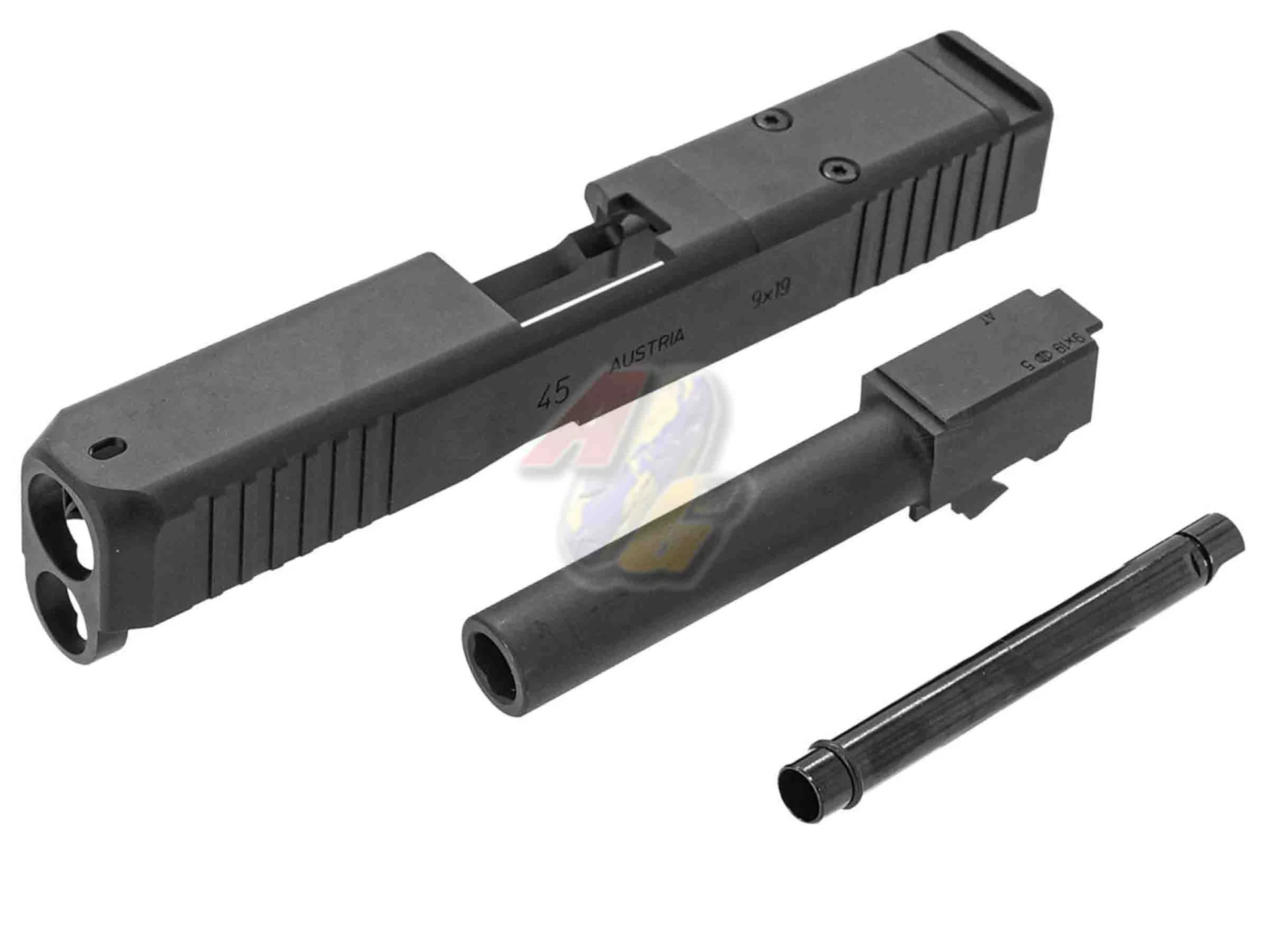 BFA Steel Slide and Outer Barrel for Umarex/ GHK Glock 45 Gen.5 MOS GBB