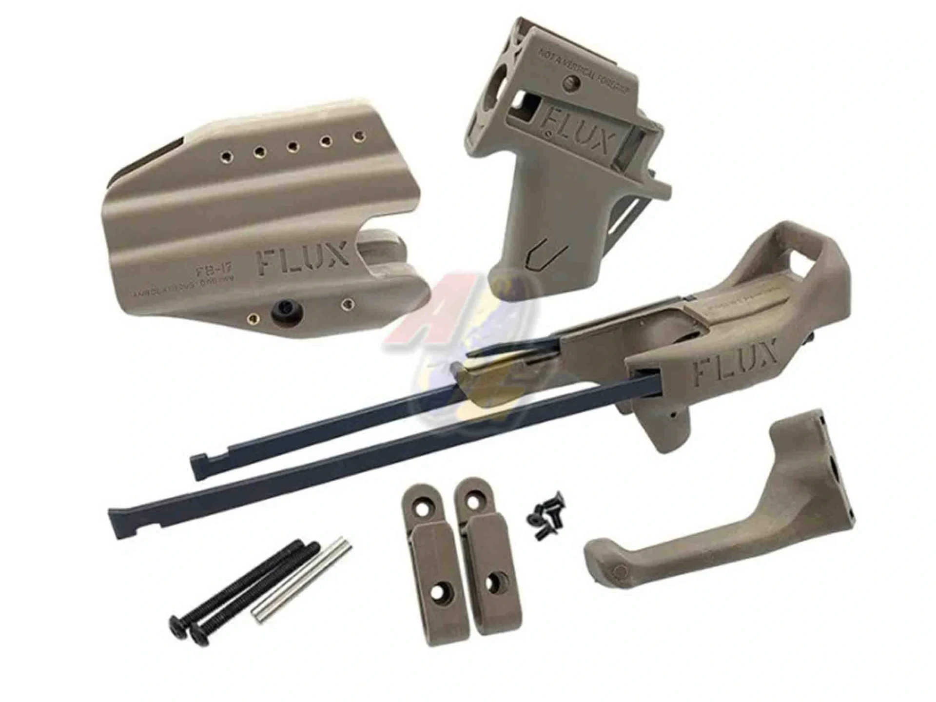 [RGW-FLUX17-DE] RGW F Style Brace, Foregrip and Holster for G Series GBB - DE