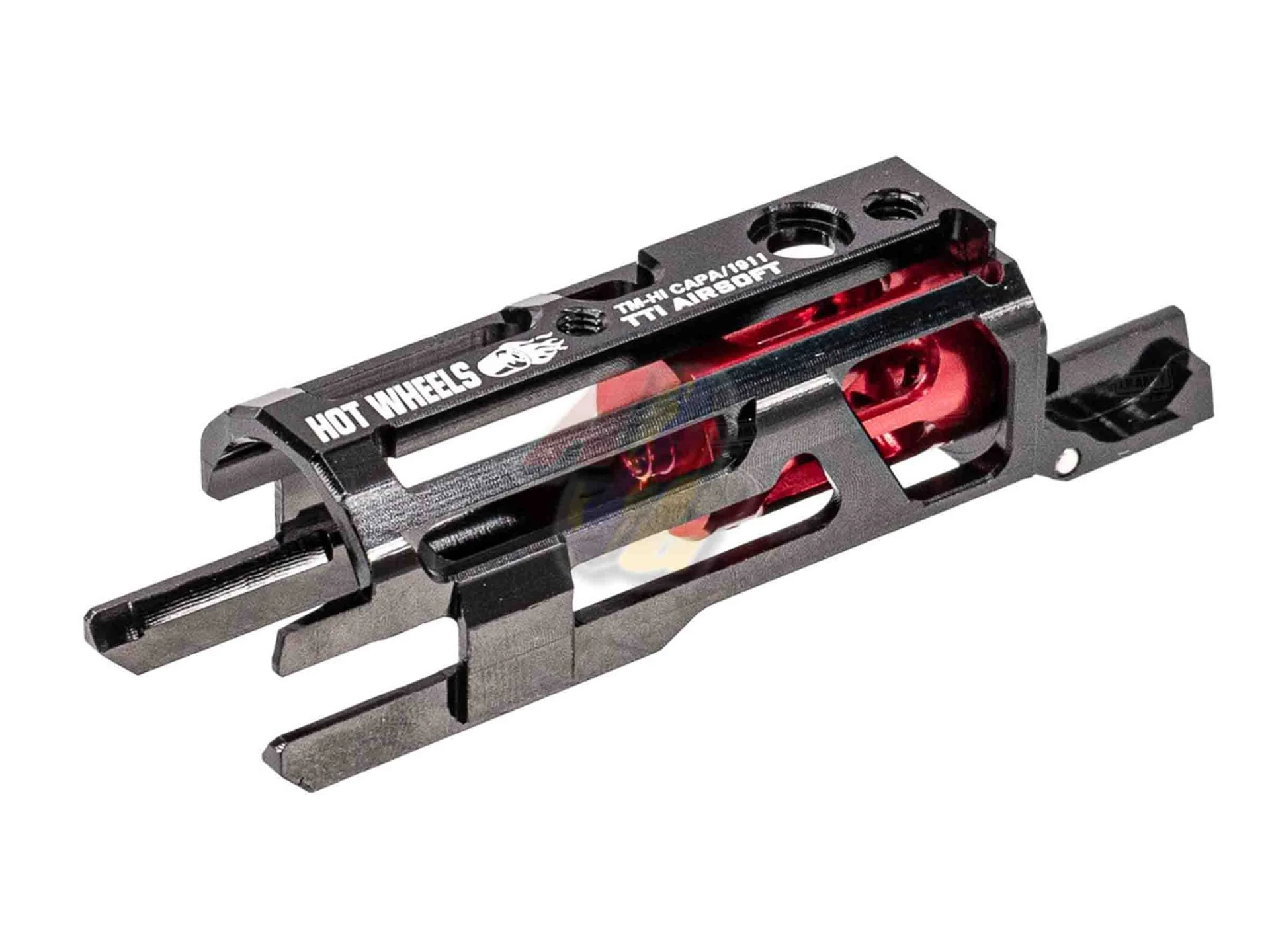 TTI Airsoft Hot Wheel Series Zero Friction Blow Back Unit for Tokyo Marui Hi-Capa GBB Series - Black