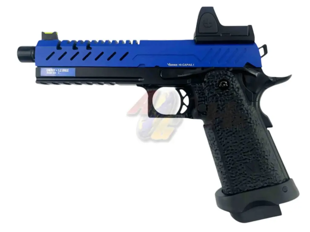 VORSK HI-CAPA 5.1 GBB with Red Dot Sight (Blue/ Black)