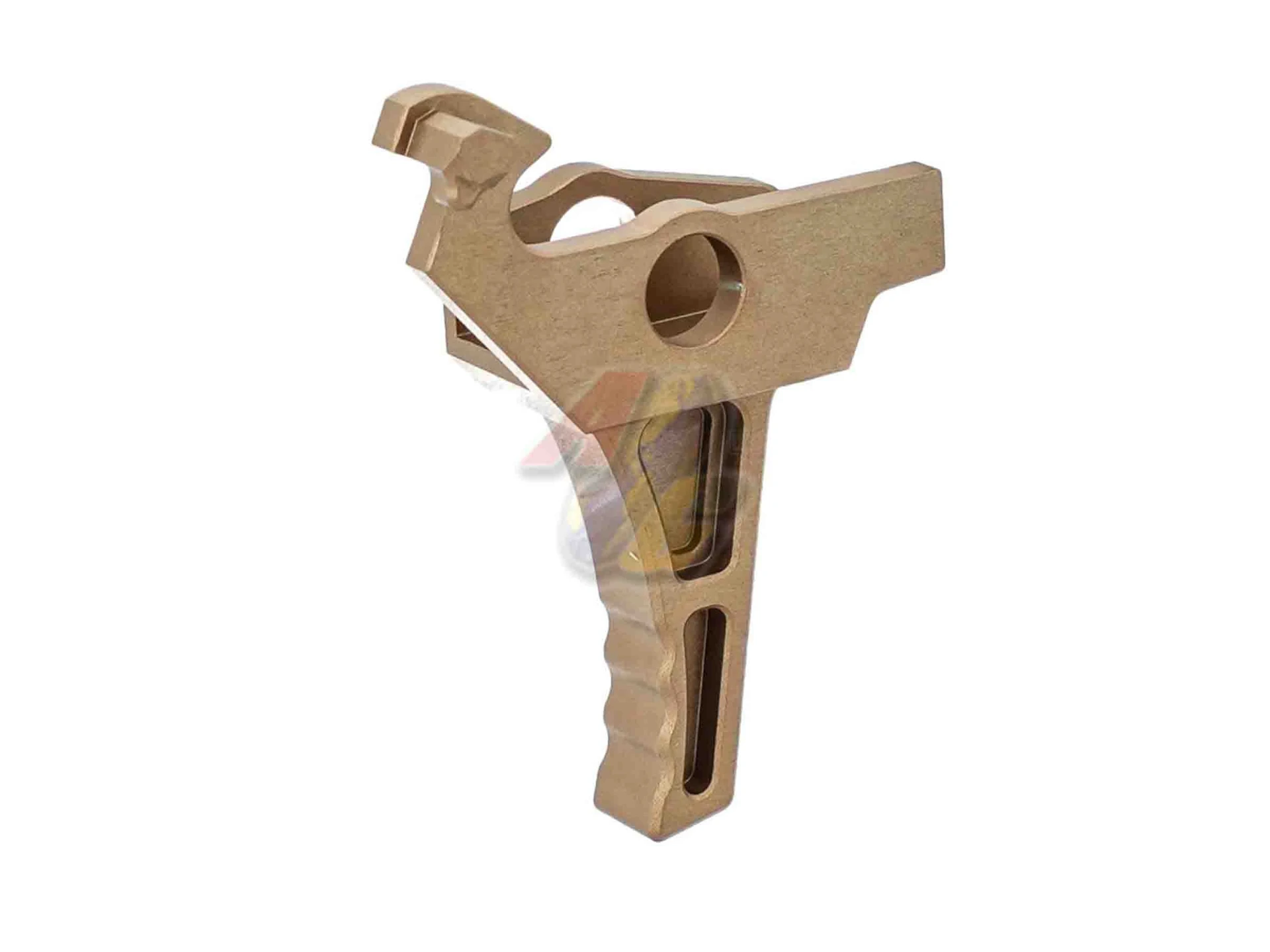 ITP Aluminum Trigger for Tokyo Marui Saiga 12K Gas Shotgun - Dark Earth