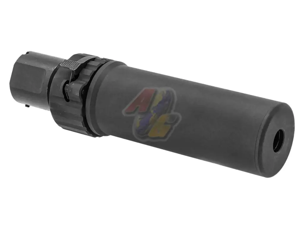 Airsoft Artisan VS Style Silencer with Flash Hider (24mm CW) (Black)