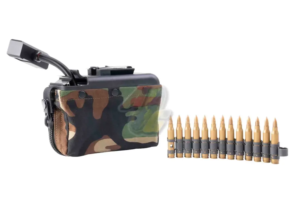 [VFC-MAG-M249G-GR04] VFC M249 GBB 1000 Rounds Cartridge Pouch Style Gas Supply Module (Woodland)