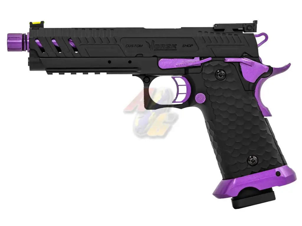 VORSK Hi-Capa CS Vengeance 5.1 GBB (Black) (Purple Match)