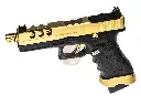VORSK EU7-Vented CNC Aluminium Slide GBB (2-Tone, Black/ Gold)
