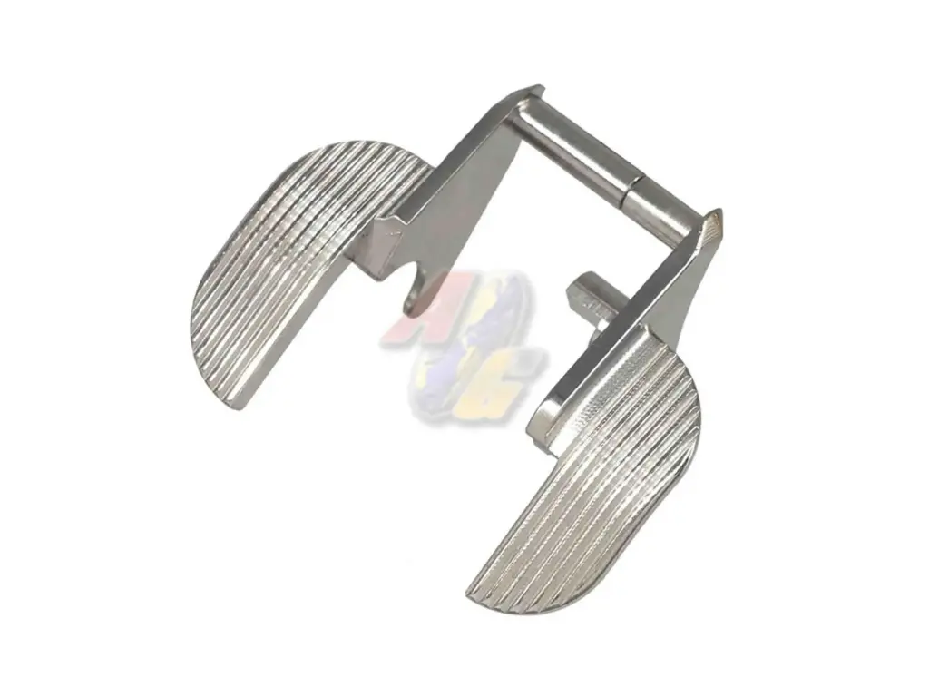 5KU Stainless Thumb Safety-Ambi Extra Wide for Tokyo Marui Hi-Capa Series GBB (Silver)