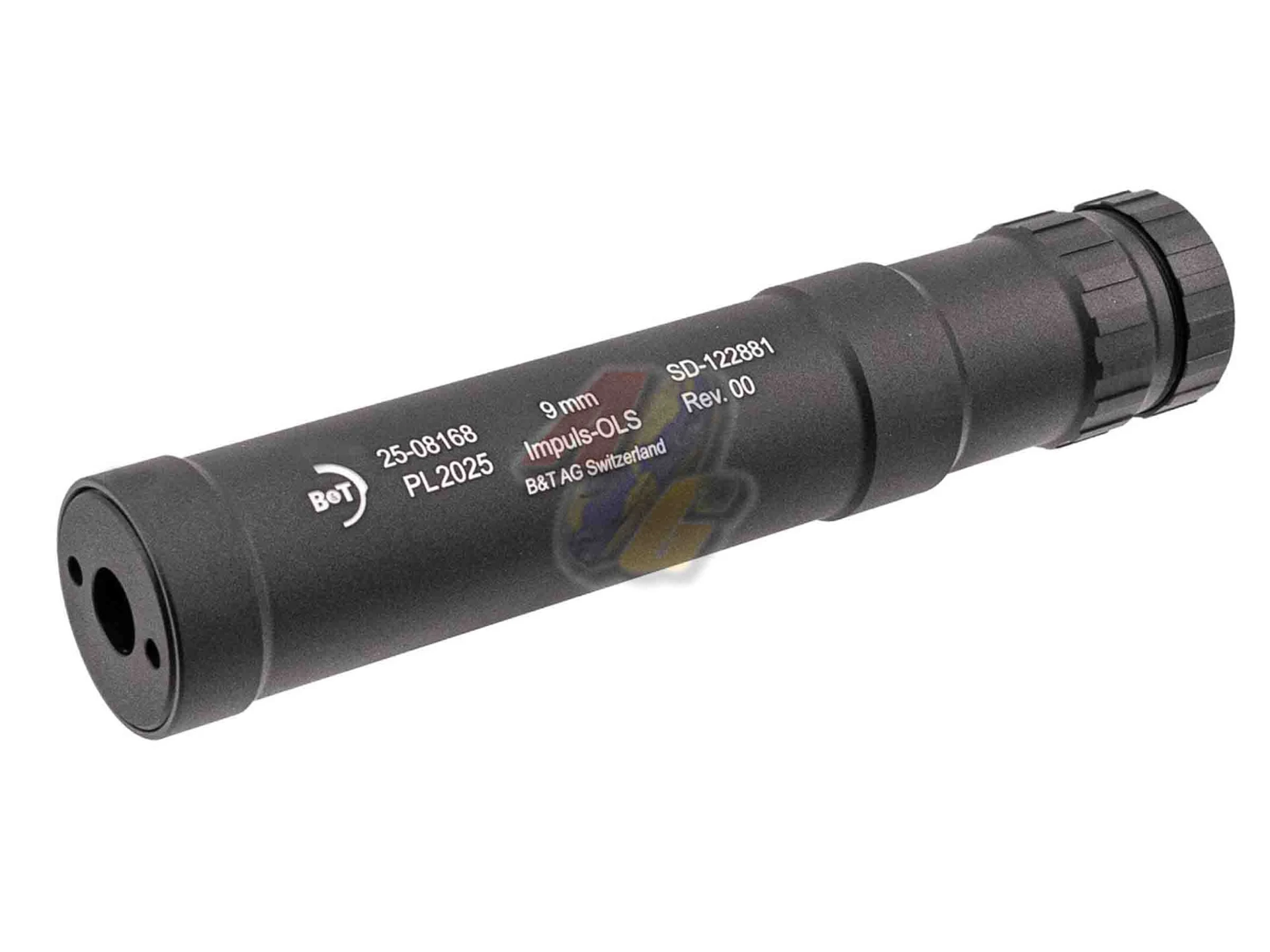 Archwick B&T IMPULS OLS Direct Mount 14mm CCW Faux Suppressor -  Black