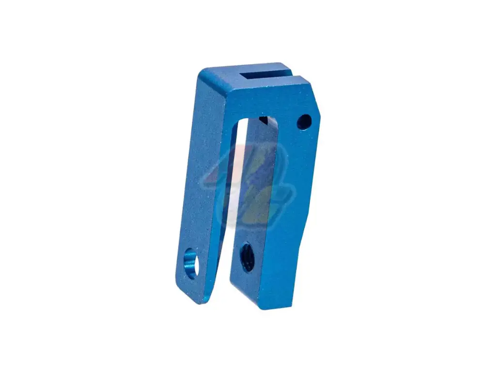 Revanchist Airsoft CNC Aluminum Flat Short Trigger for Tokyo Marui Hi-Capa Series GBB ( Type G/ Blue )