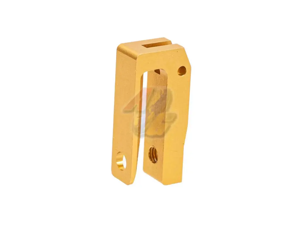 Revanchist Airsoft CNC Aluminum Flat Short Trigger for Tokyo Marui Hi-Capa Series GBB (Type G) (Gold)