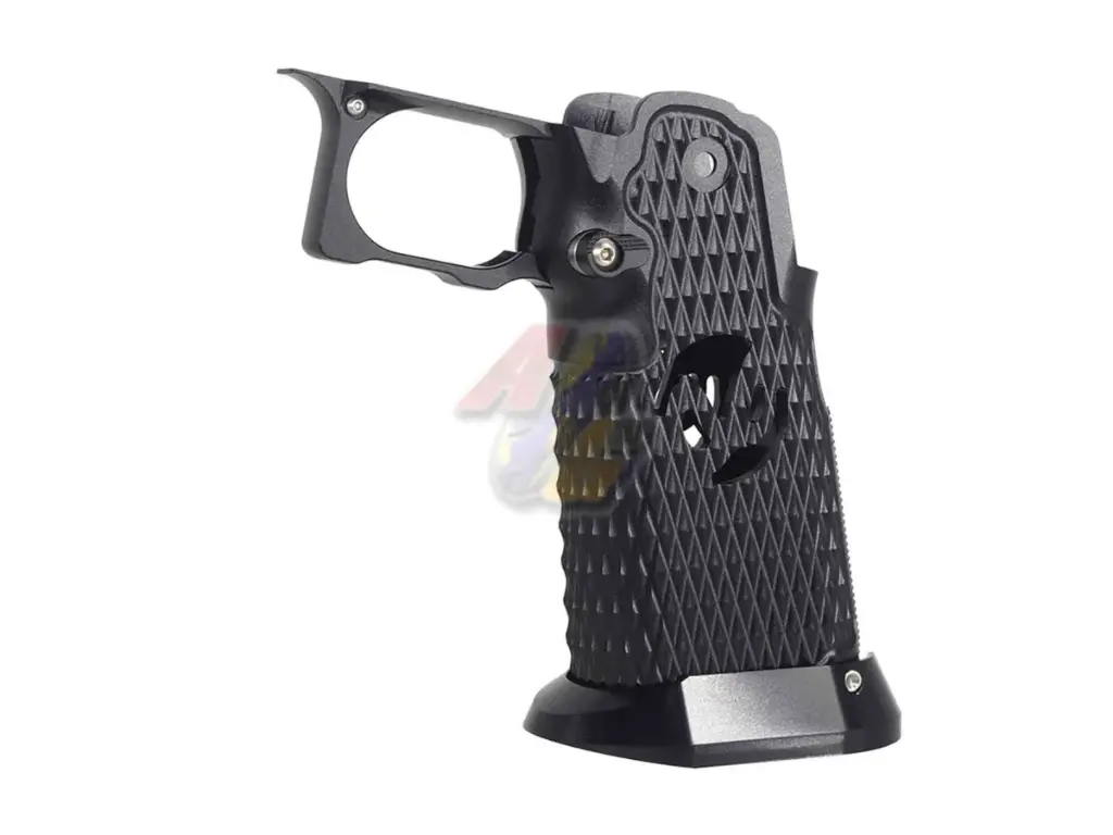 5KU CNC Aluminum Grip Type.9 for Tokyo Marui Hi-Capa Series GBB (Black)