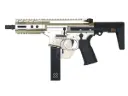 EMG Noveske N9 SPACE BABY 5.25" N9 GBB - Cerakote FX Silver MWS GBB (by Dytac)