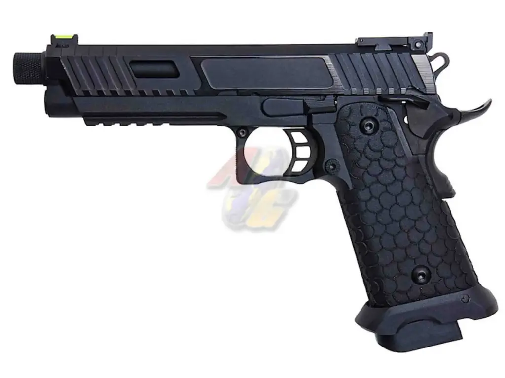 SRC Baba Yaga Hi Capa 5.1 Co2 GBB with Threaded Barrel ( BK )