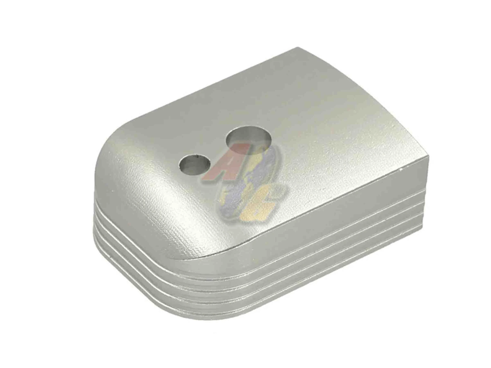 [KF51-002SV] Kung Fu Airsoft CNC Aluminum Magazine Base for Tokyo Marui Hi-Capa GBB Series - Silver
