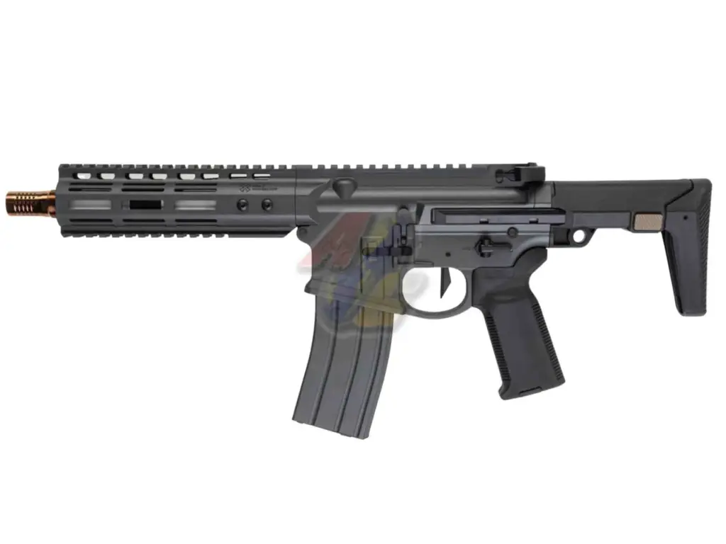 EMG Noveske Licensed Ghetto Blaster NHR-7 MWS GBB (Grey/ Gen.2) (by Double Eagle)