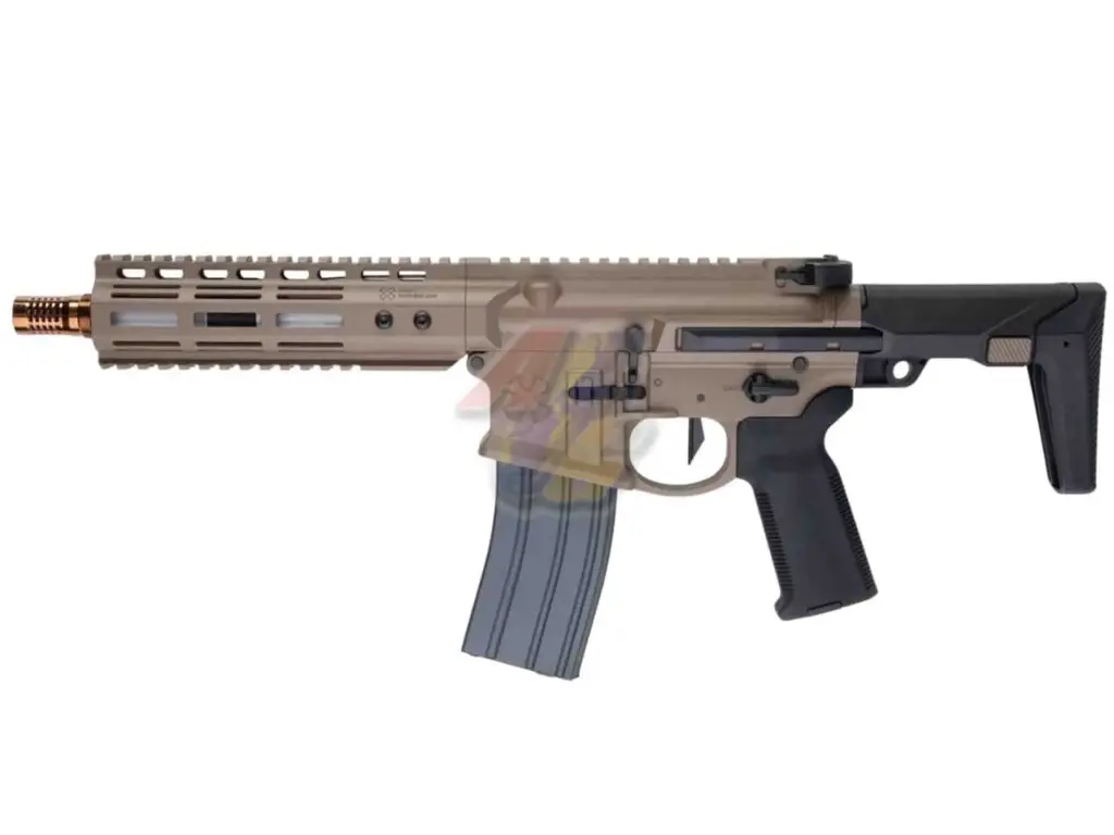 EMG Noveske Licensed Ghetto Blaster NHR-7 MWS GBB - Gen.2 (Dark Earth) (by Double Eagle)