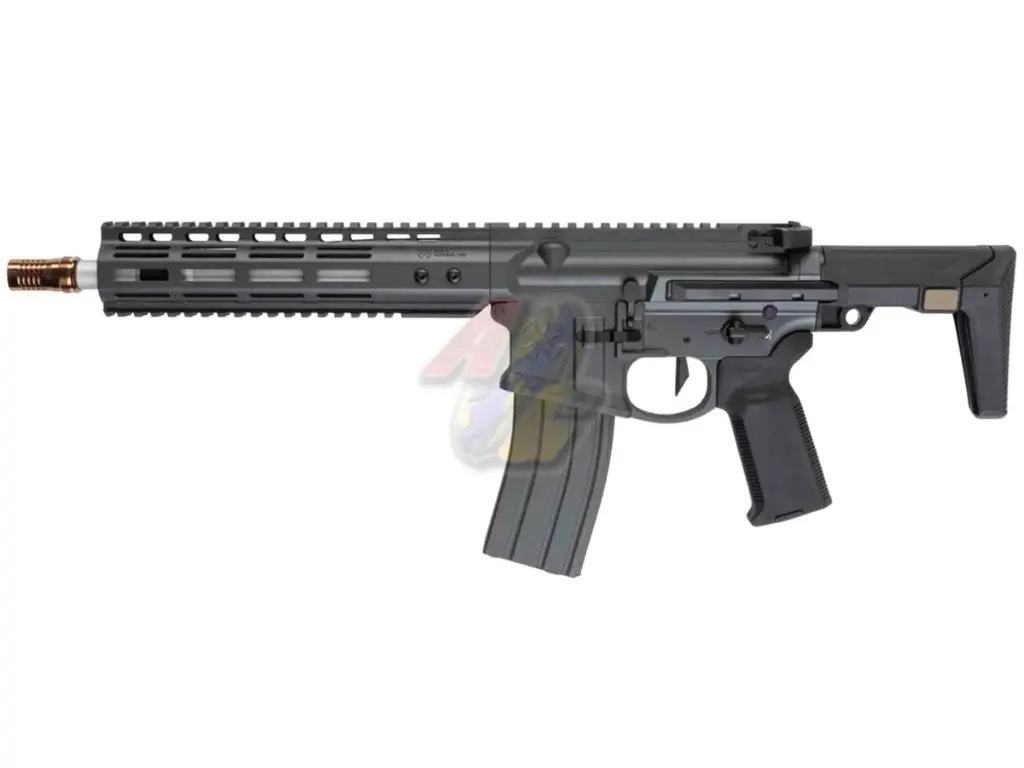 EMG Noveske Licensed Ghetto Blaster NHR-9 MWS GBB - Gen.2 (Grey) (by Double Eagle)
