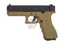 E&C G18 Gen.3 GBB Pistol (Black) (Dark Earth)