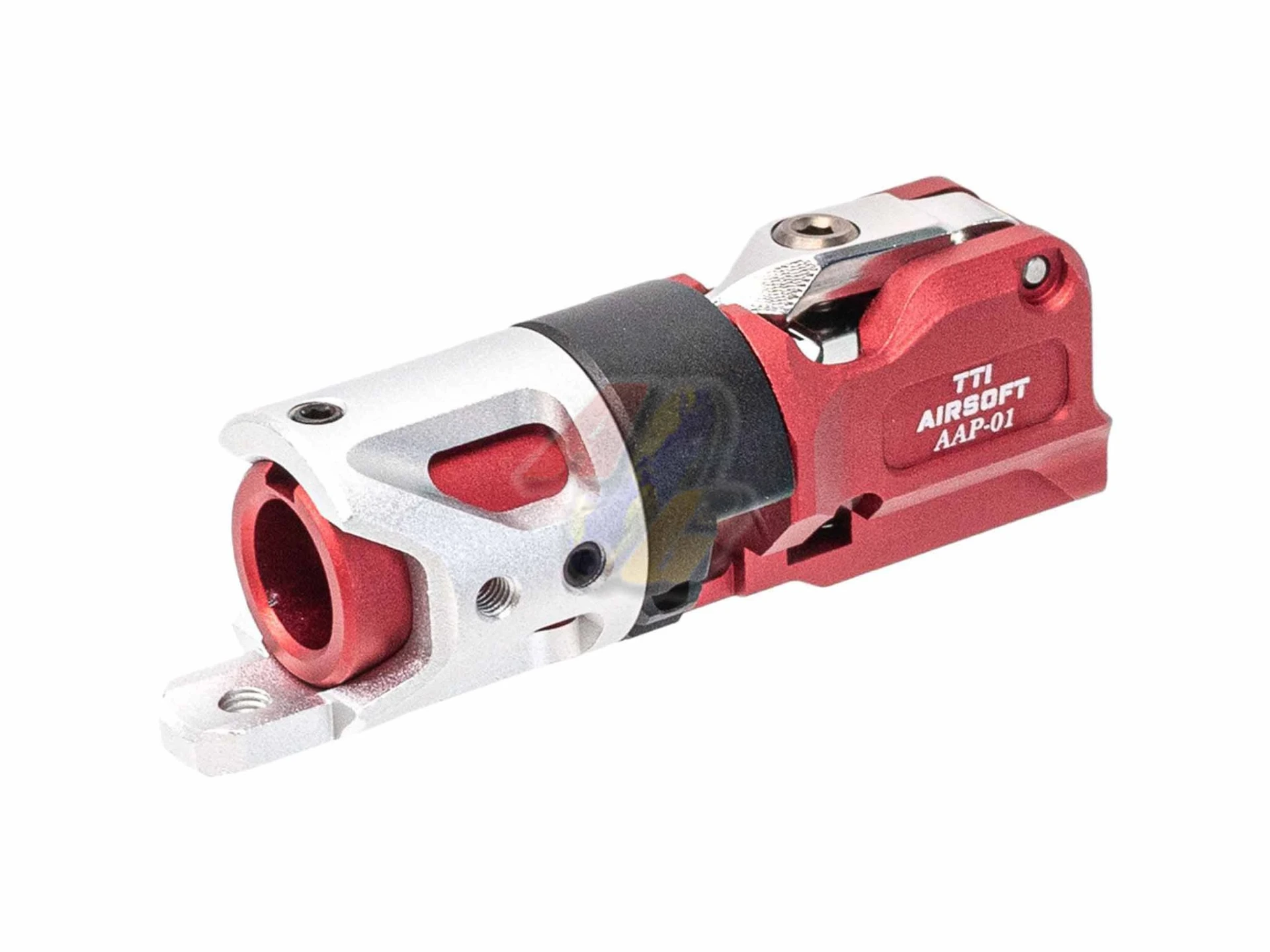 TTI Airsoft Infinity CNC Aluminum One Piece TDC Hop-Up Chamber for Action Army AAP-01 GBB - Red