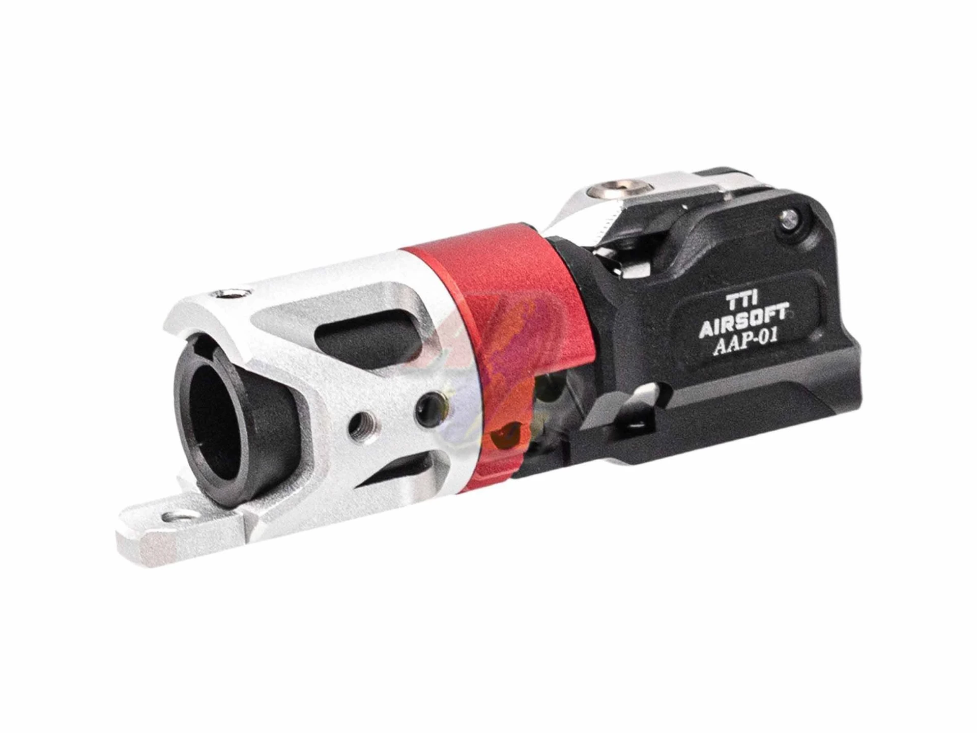 TTI Airsoft Infinity CNC Aluminum One Piece TDC Hop-Up Chamber for Action Army AAP-01 GBB - Black