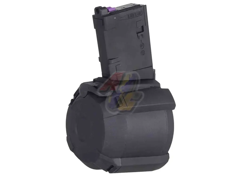 CGS MWS 500 Rounds Electric Drum Gas Drum Magazine for Tokyo Marui M4 Series GBB (MWS) (by CYMA)